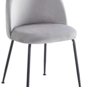 Silla Luxury Felpa Pata Negra