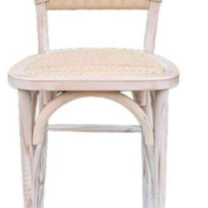 Taburete Bar Crossback Yute