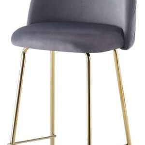 Taburete Bar  Luxury Gold  Patas Doradas
