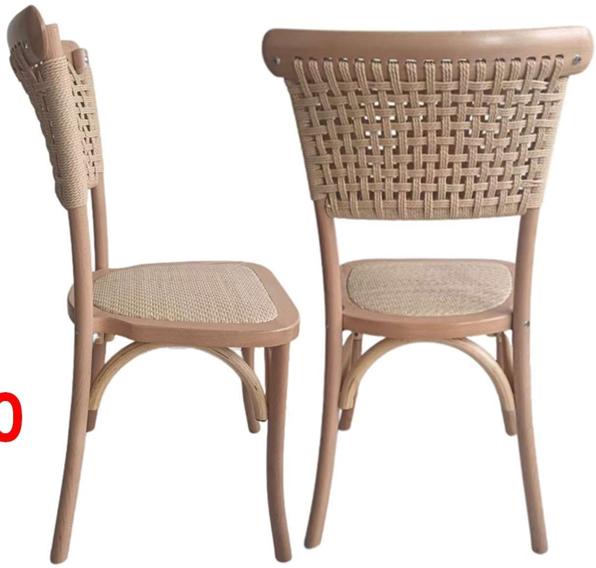 Silla Crossback Yute - Imagen 4