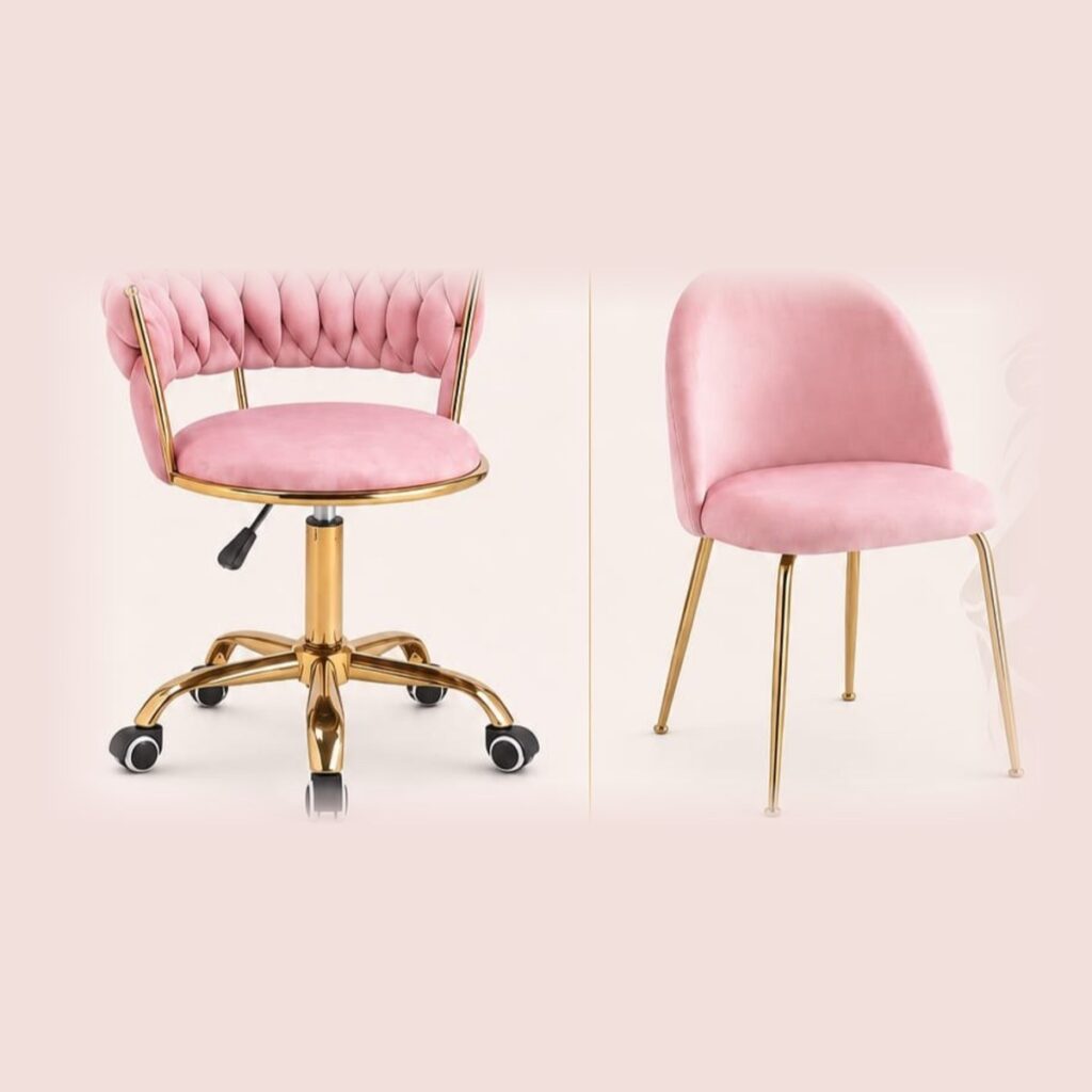 Combo Reina y Lujo: Silla de Oficina Rossi + Silla Serena