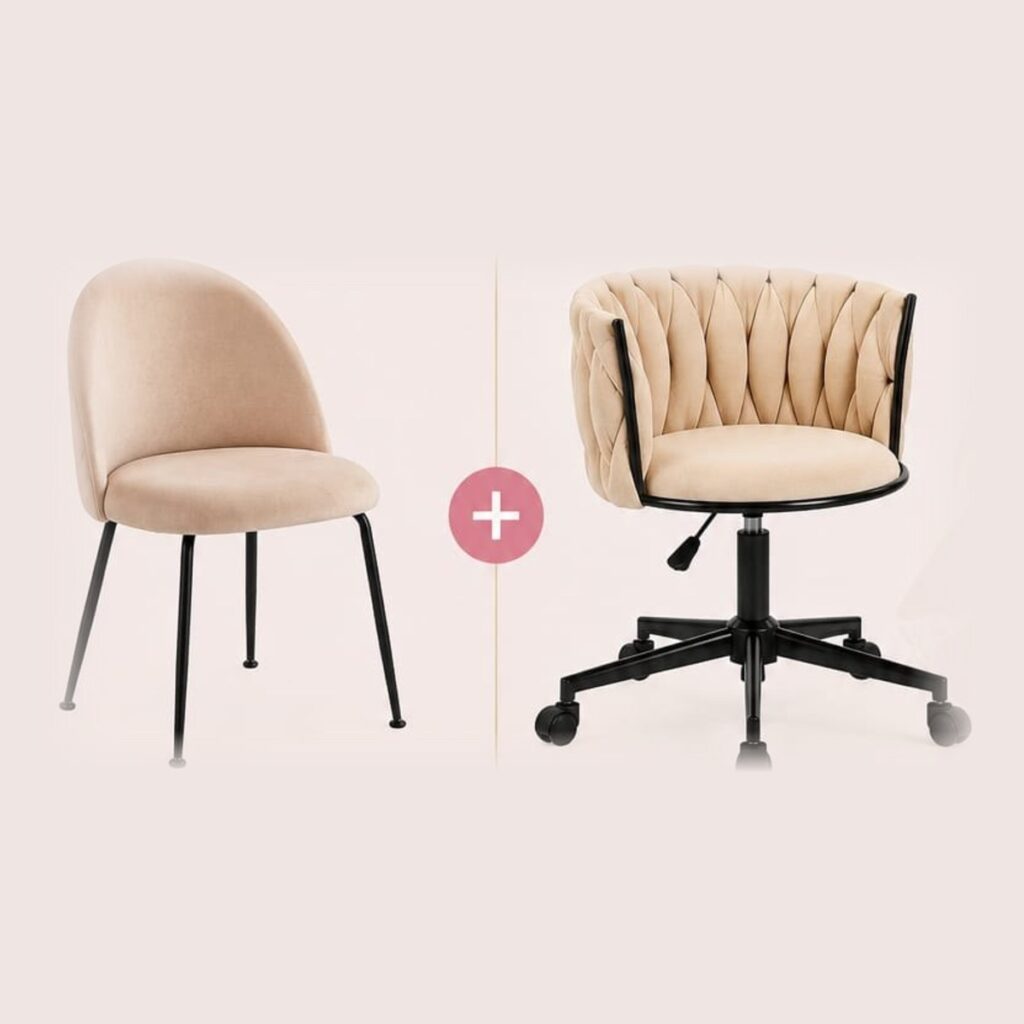 Combo Silla Serena + Silla de Oficina Monet